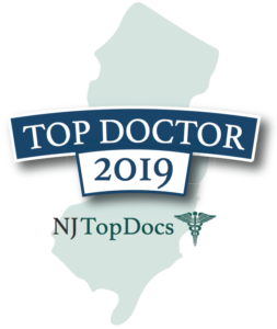 NJTopDocs 'Top Doctor 2019' badge